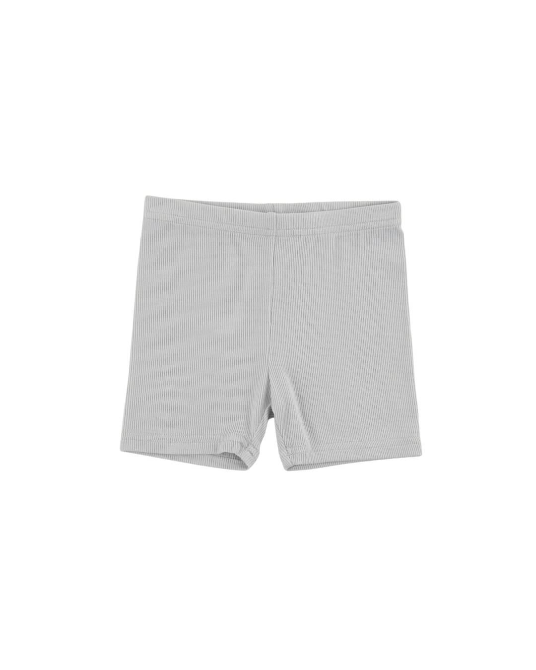 Ribbed Shorts - Misty Blue