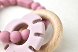 Silicone Wooden Leaf Teether