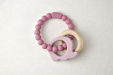 Silicone Wooden Elephant Teether