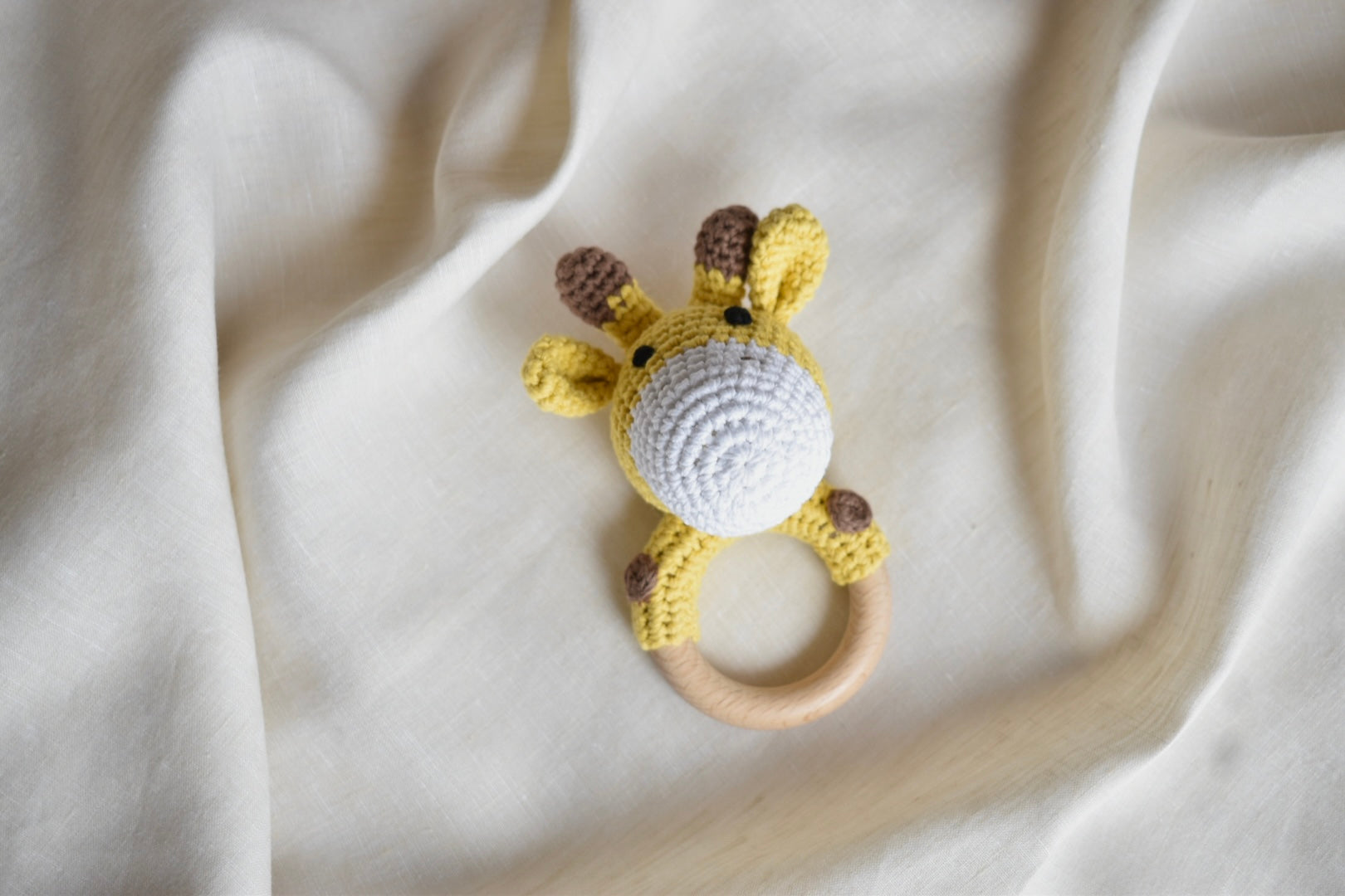 Knitted Animal Rattle