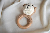 Knitted Animal Rattle