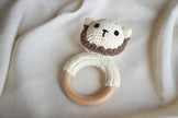 Knitted Animal Rattle