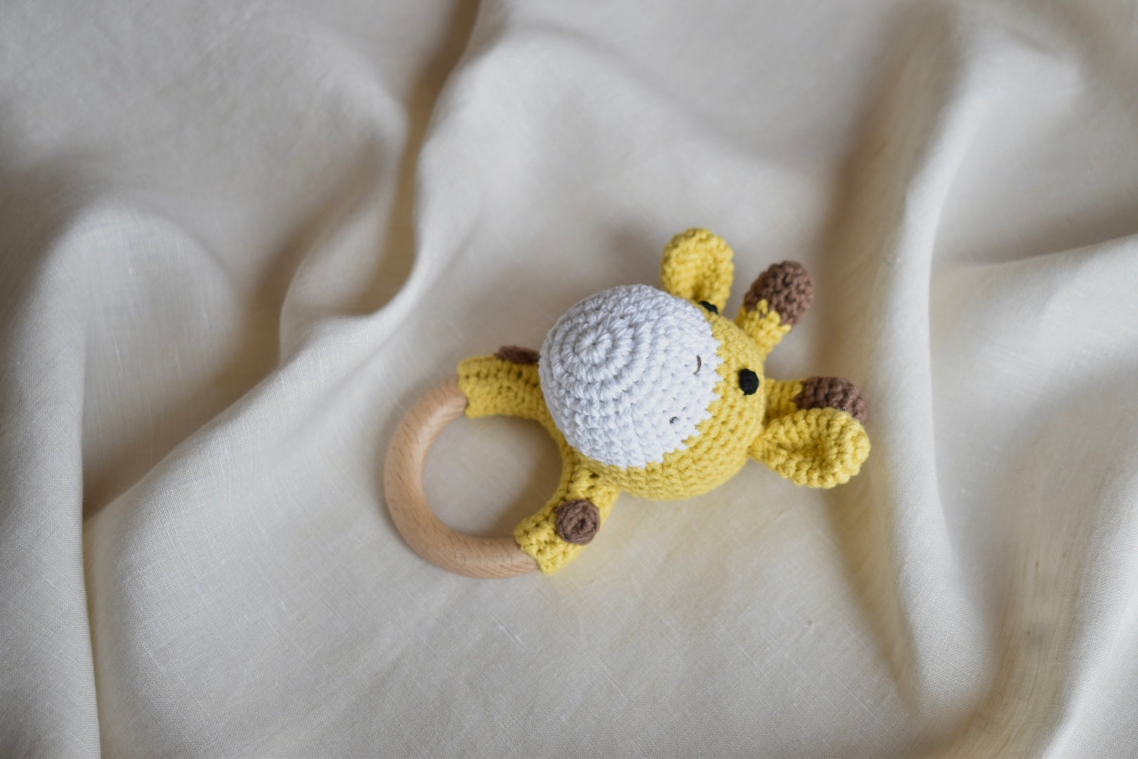 Knitted Animal Rattle