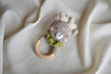 Knitted Animal Rattle