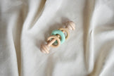 Beechwood Silicone Ring Rattles - Small