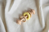 Beechwood Silicone Ring Rattles - Small