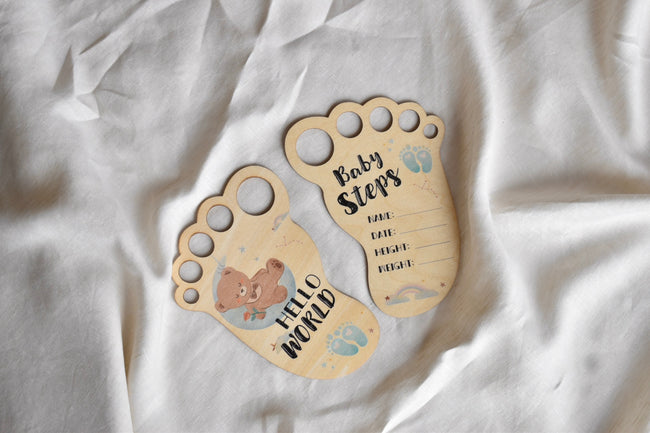 Baby Footprint Birth Keepsake