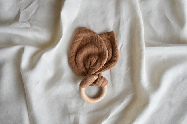 Tied Muslin Teether