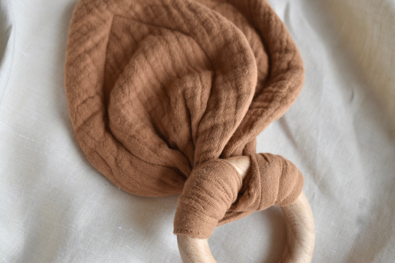 Tied Muslin Teether