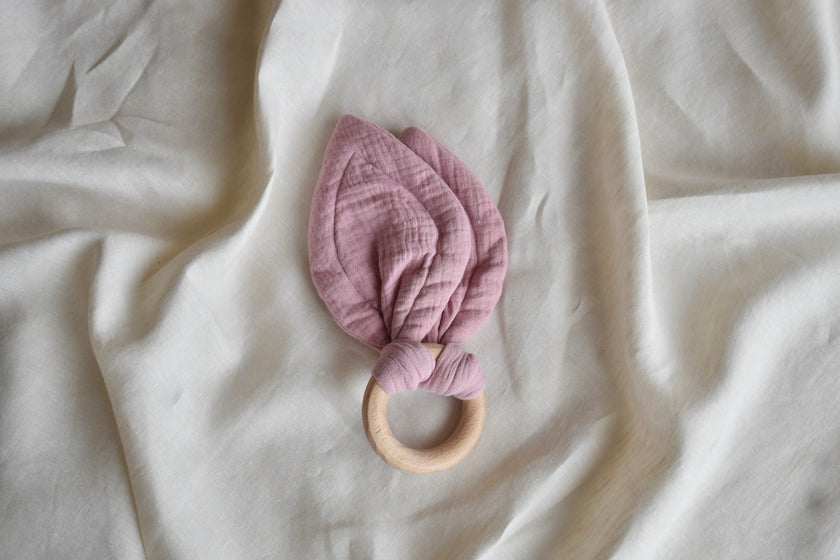 Tied Muslin Teether