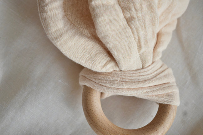 Tied Muslin Teether