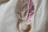 Soft Leaf Muslin Teether