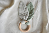 Soft Leaf Muslin Teether