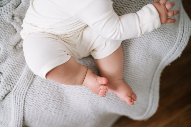 Ribbed Shorts - Vanilla