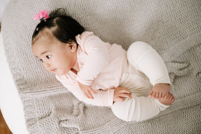 Ribbed Convertible Leggings - Warm Linen