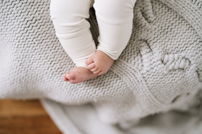 Ribbed Convertible Leggings - Warm Linen