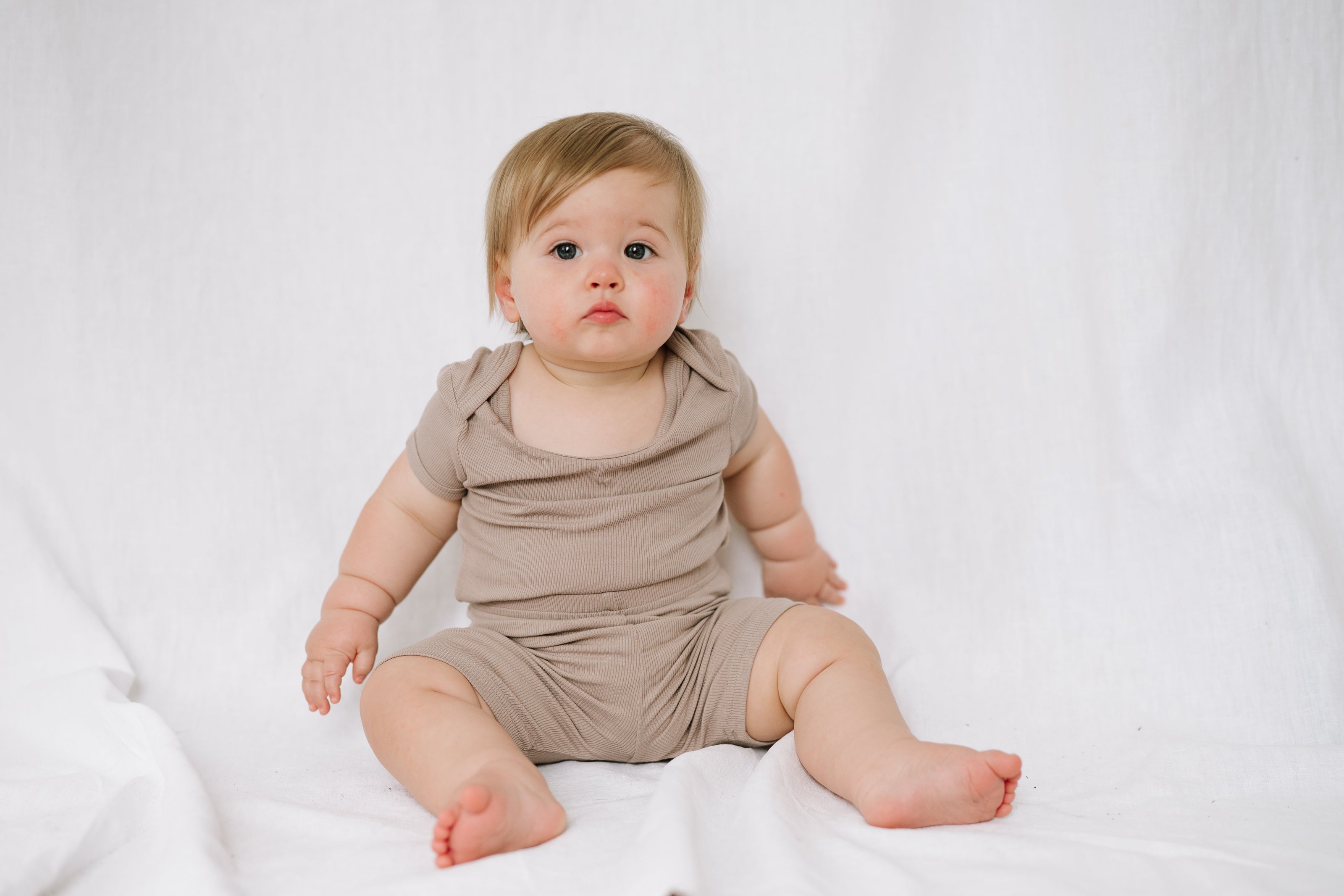 Ribbed Shorts - Cocoa