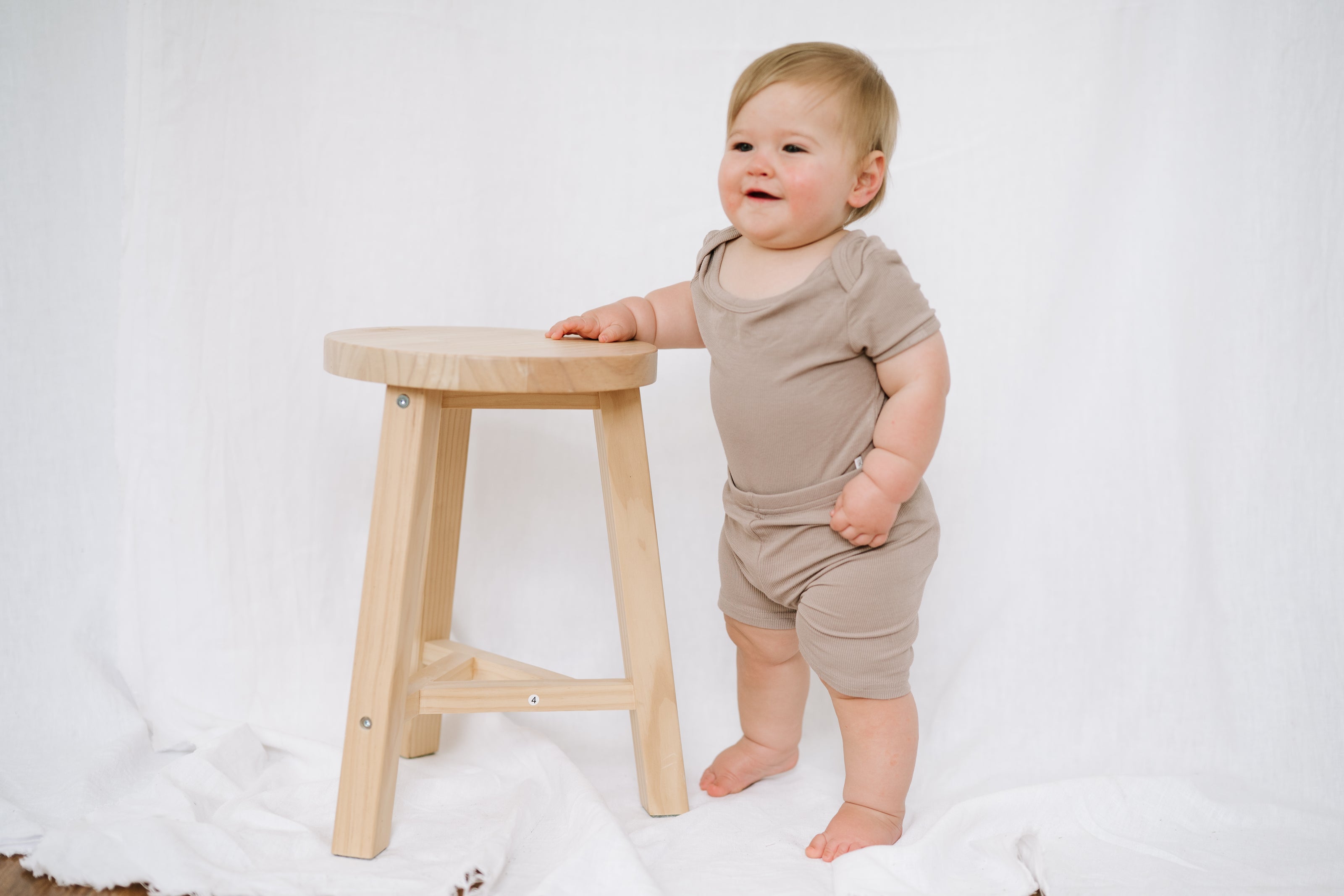 Ribbed Shorts - Cocoa