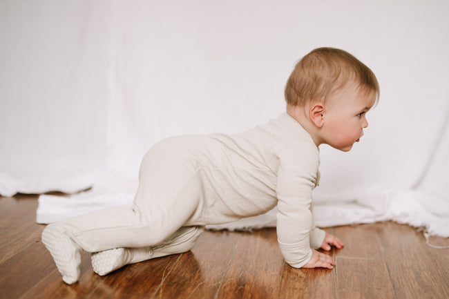 Footed Romper - Willow