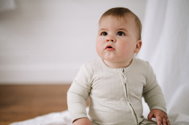 Footed Romper - Willow