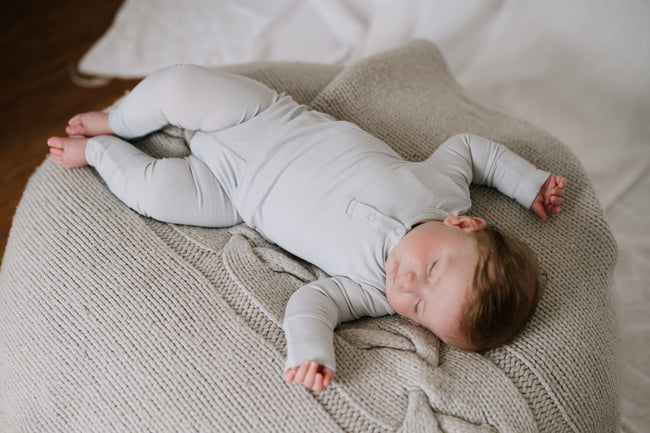 Ribbed Convertible Leggings - Misty Blue