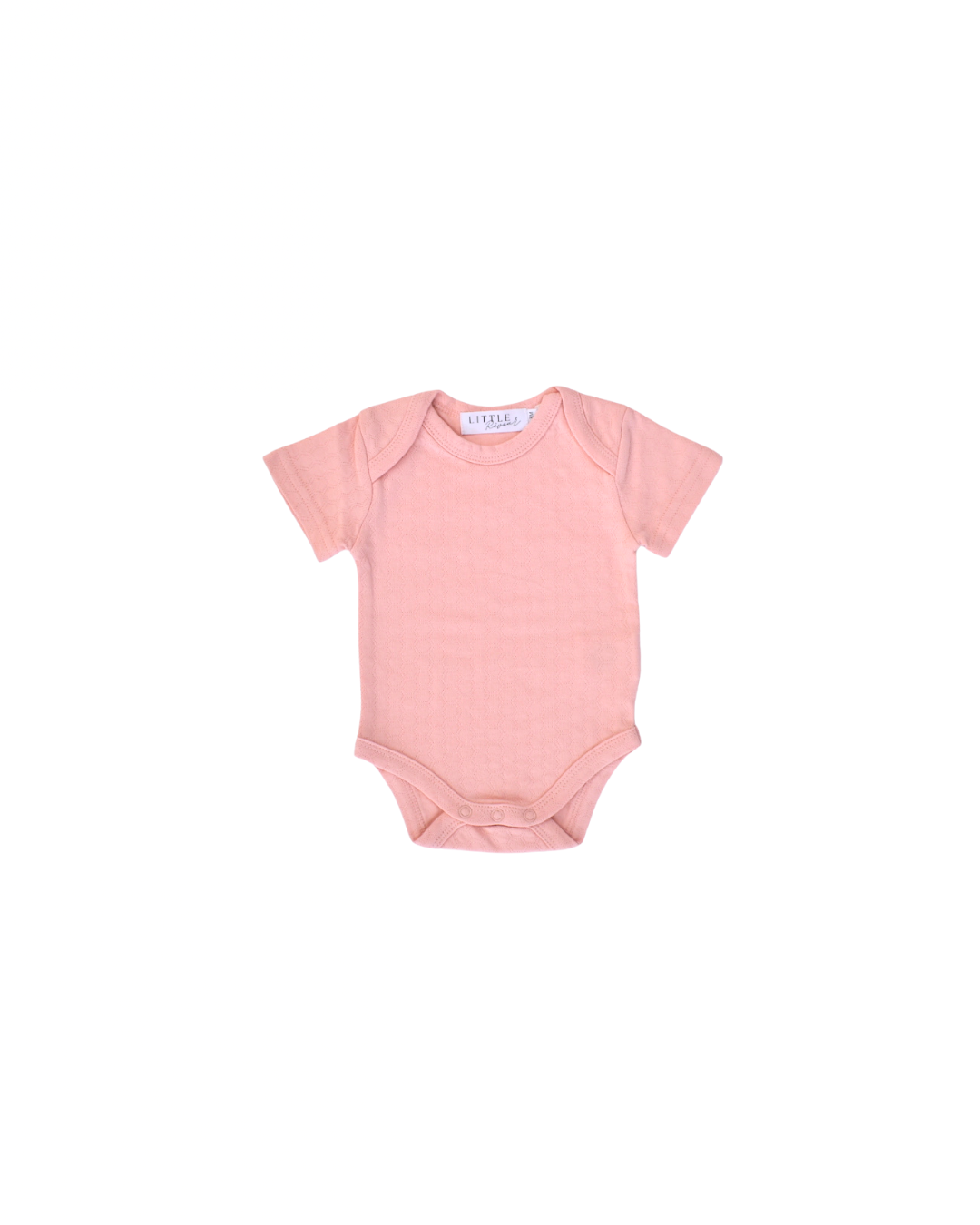 Short Sleeve Bodysuit - Shell Pink