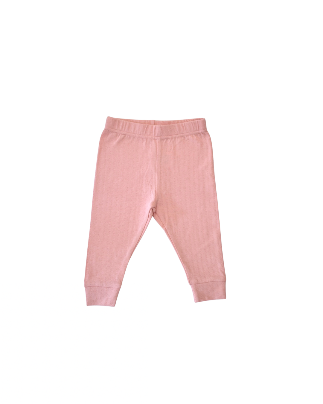 Long Sleeve Top & Pants Set - Shell Pink