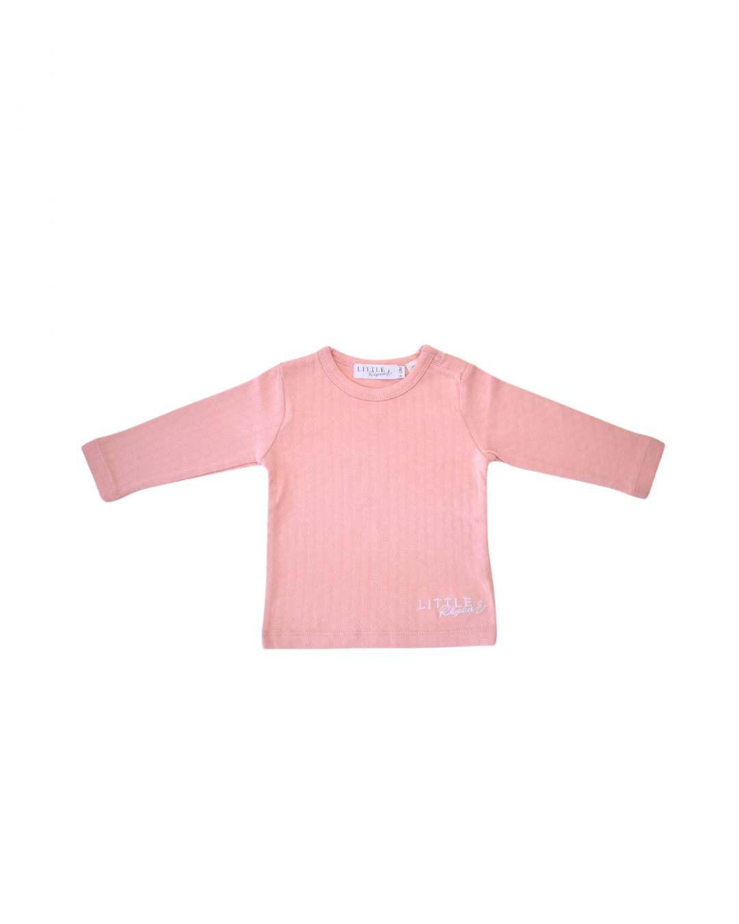 Long Sleeve Top & Pants Set - Shell Pink