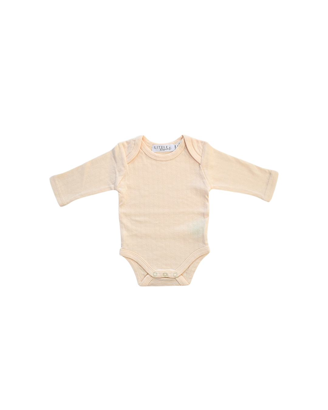 Long Sleeve Bodysuit - White Sand