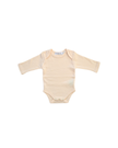 Long Sleeve Bodysuit - White Sand