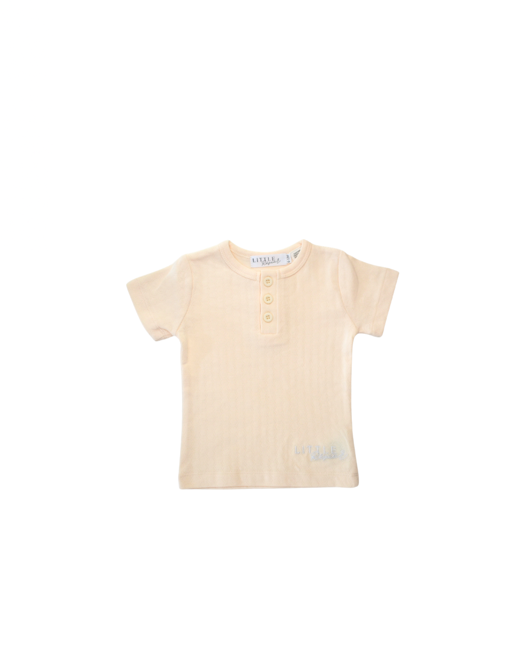 Short Sleeve Top & Shorts Set - White Sand