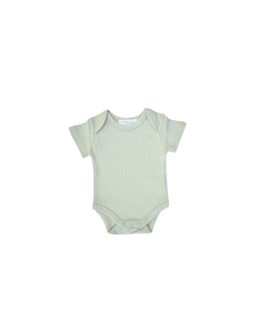 Short Sleeve Bodysuit - Willow